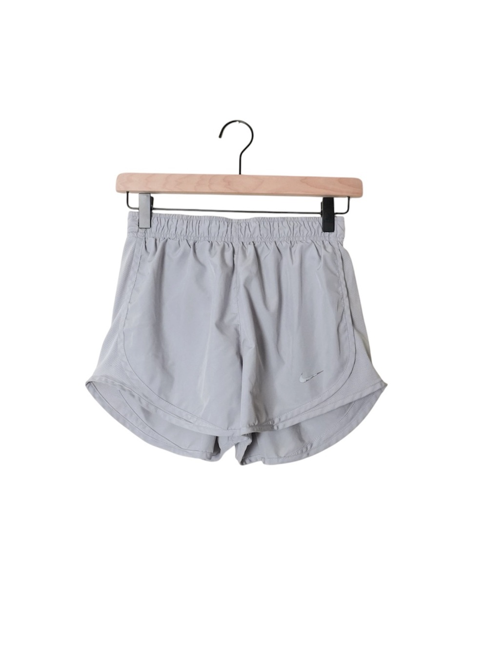 Nike Tempo Women’s Brief Lined Grey Athletic Shorts 831558-012
